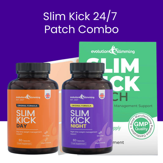 Slim Kick Day, Night & Patch 24 Hour Weight Management Combo