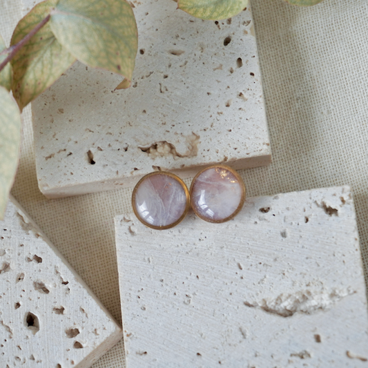 Celestia Small Bezel Stud