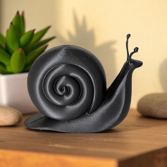 Sculpture #30 | Minimalist Snail Sculpture | Modern 3D Printed Decor