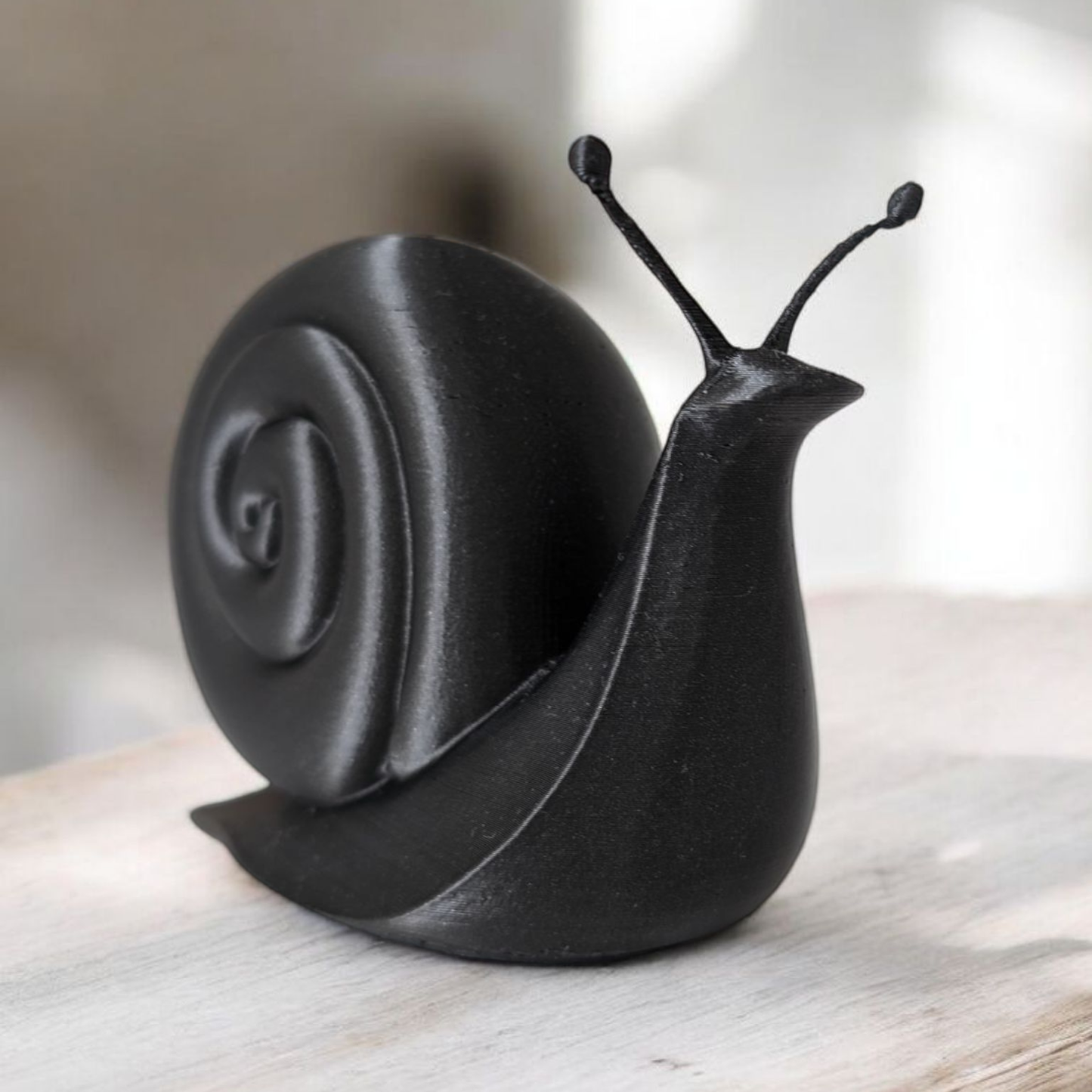 Sculpture #30 | Minimalist Snail Sculpture | Modern 3D Printed Decor