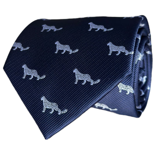 Snow Leopard Tie
