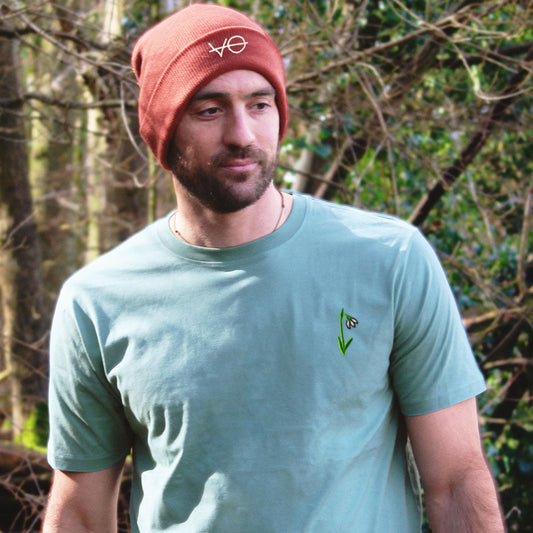 Snowdrop Embroidered T-Shirt (Unisex)