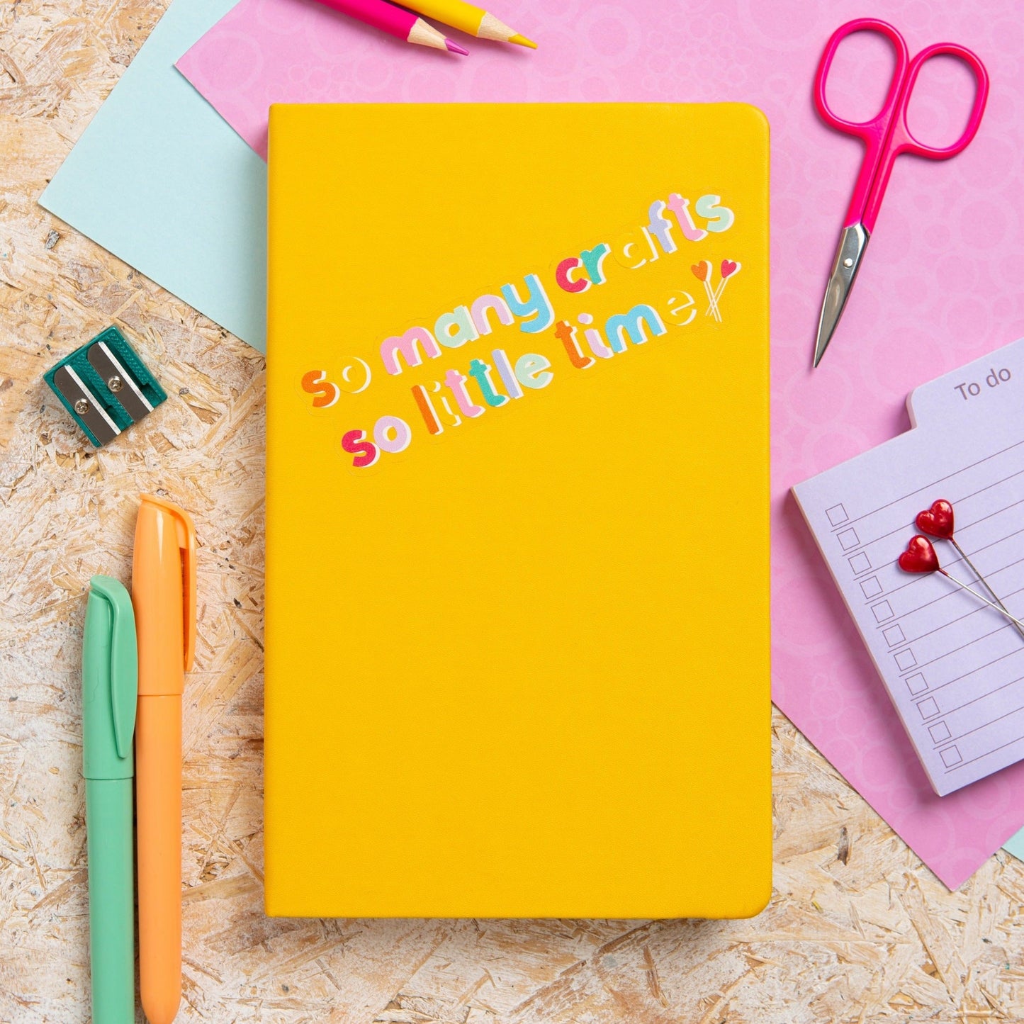 So Many Crafts, So Little Time Sticker