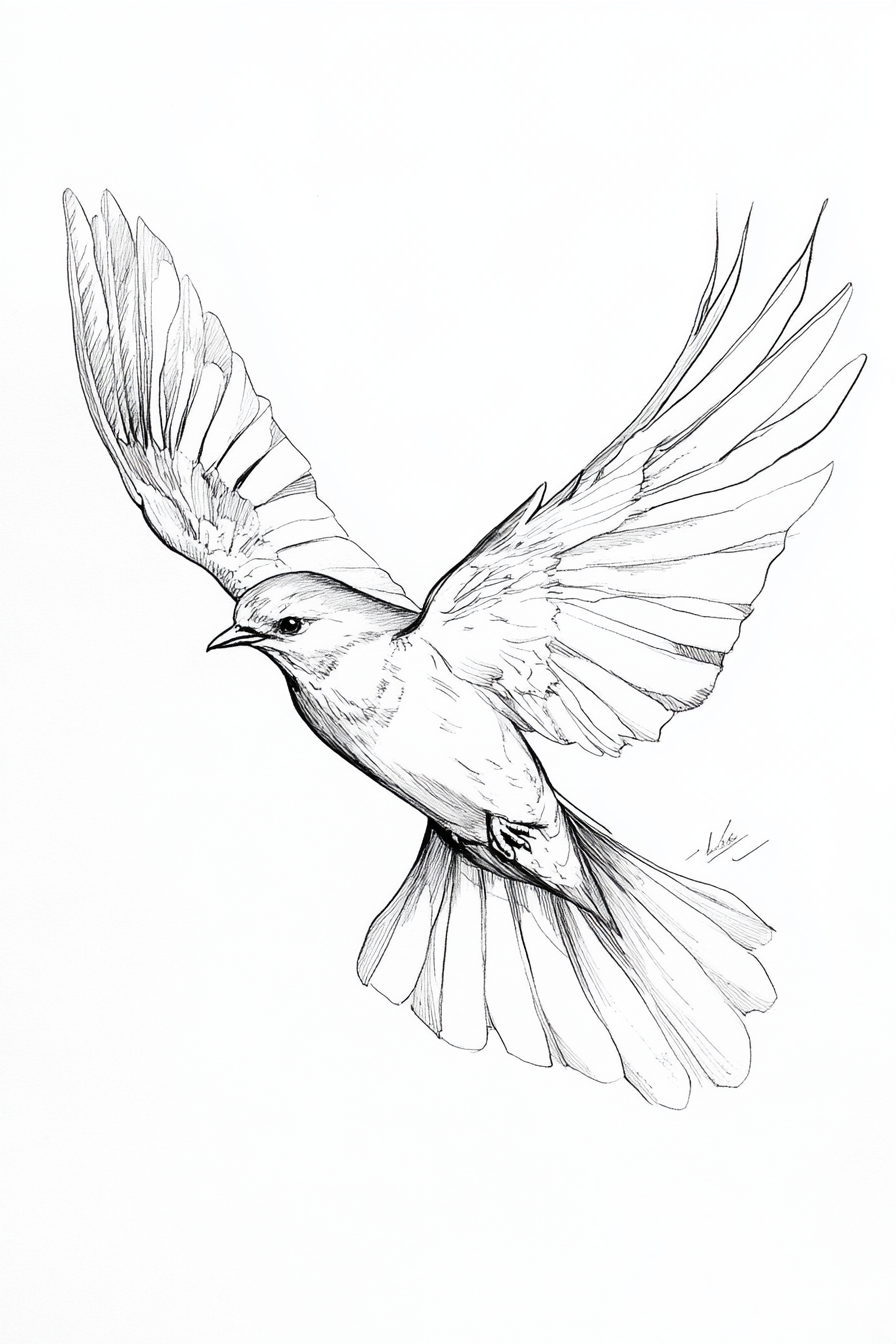 Soaring Bird Canvas