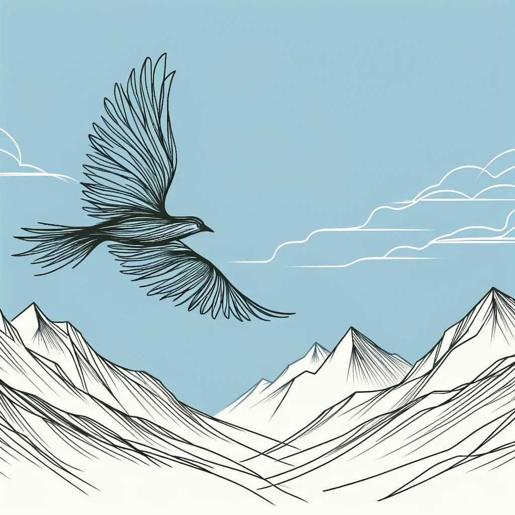 Soaring Spirit Cotton Cushion