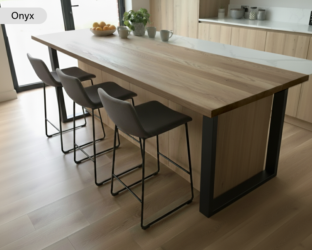 Premium Solid Oak Breakfast Bar