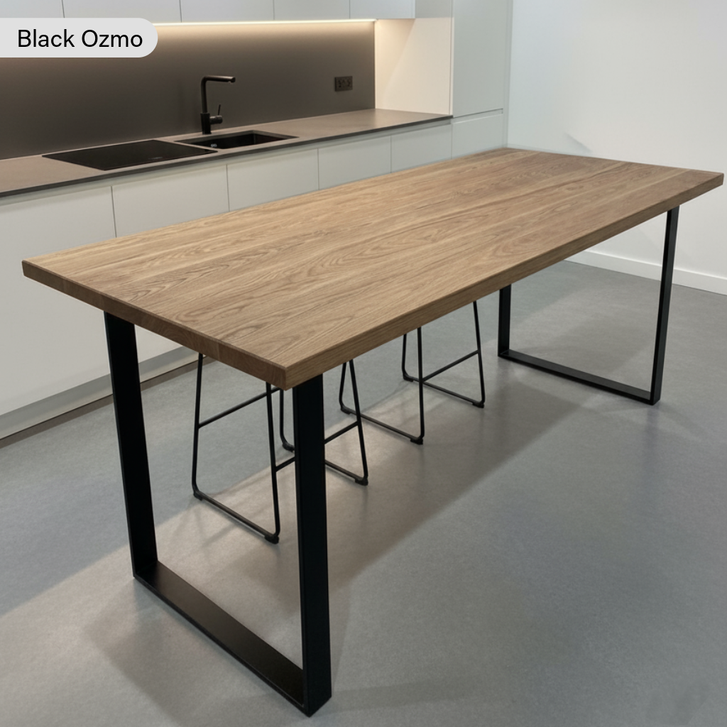Premium Solid Oak Breakfast Bar