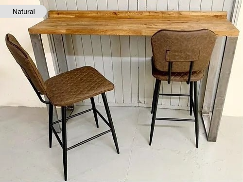 Staved Oak Breakfast Bar