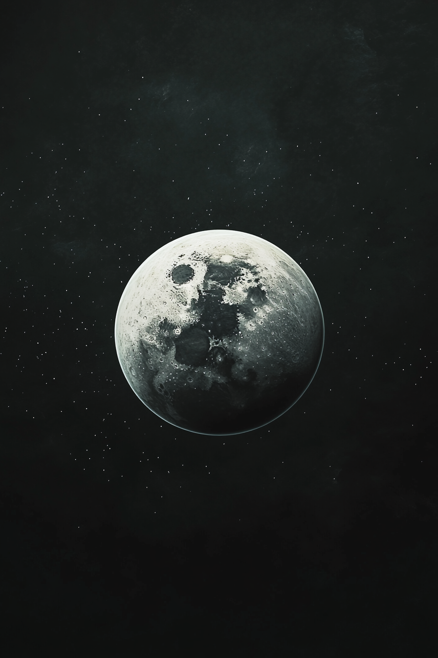 Solitary Planet Canvas