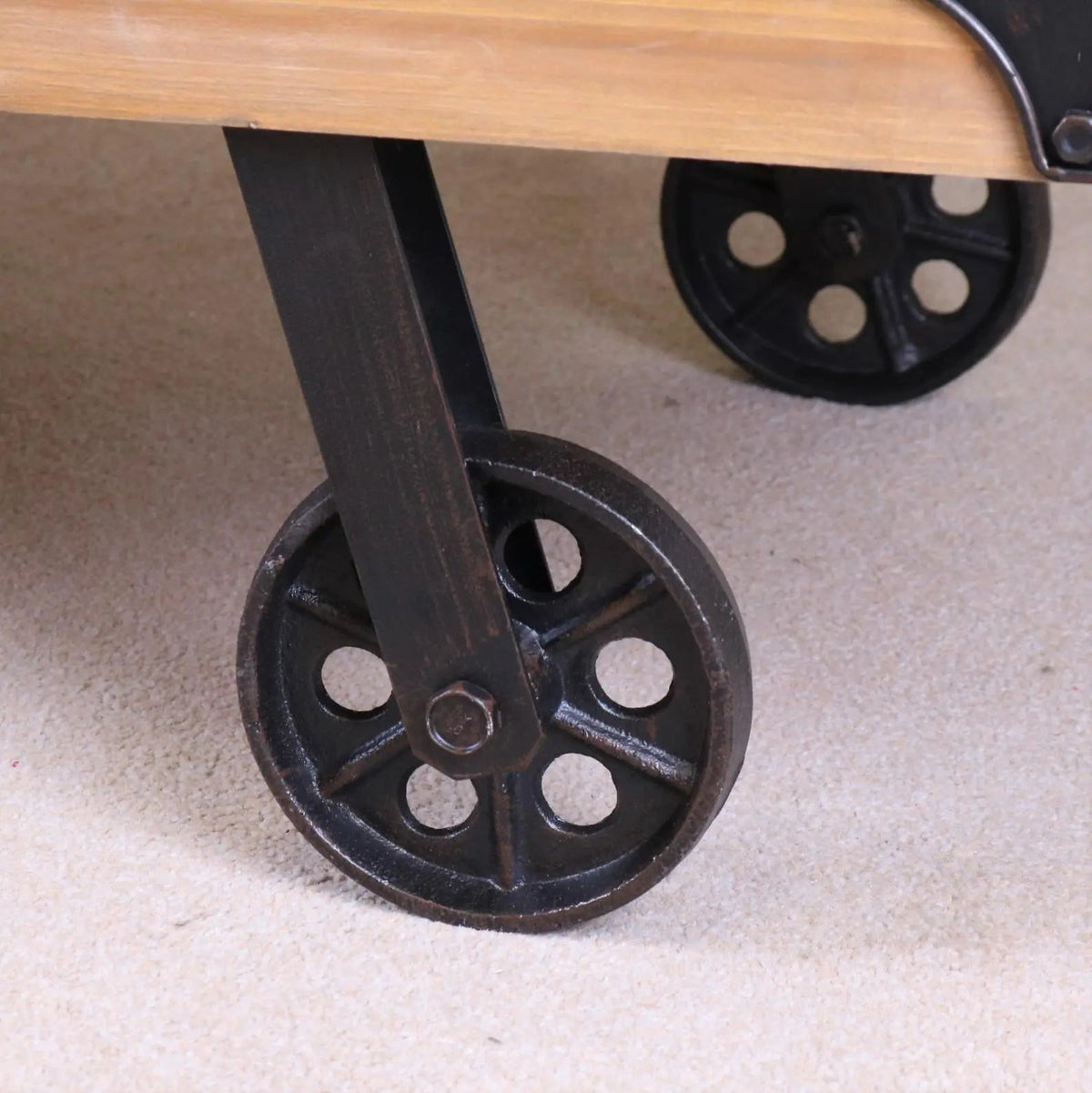 Sonala Rustic Railway Coffee Table