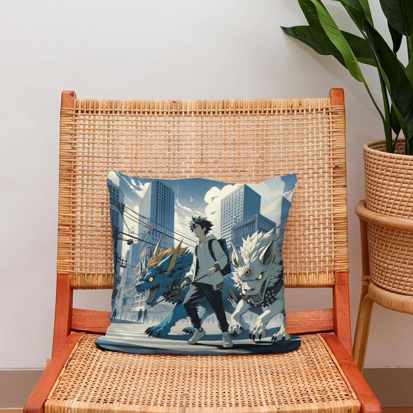 Metropolitan Beast Companions Cotton Cushion