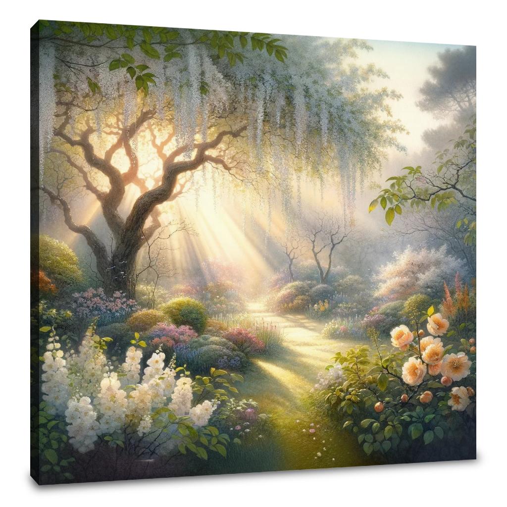 Spring's Dawn Serenity Canvas