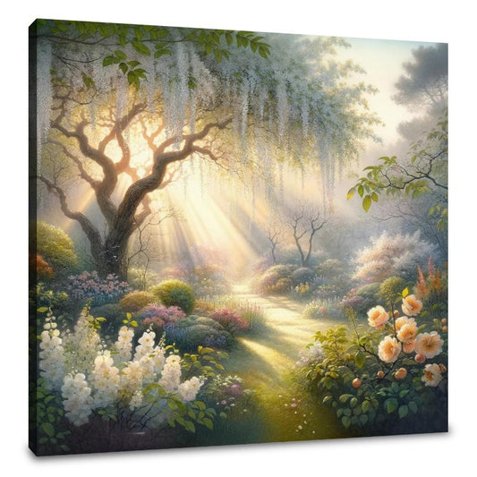 Spring's Dawn Serenity Canvas