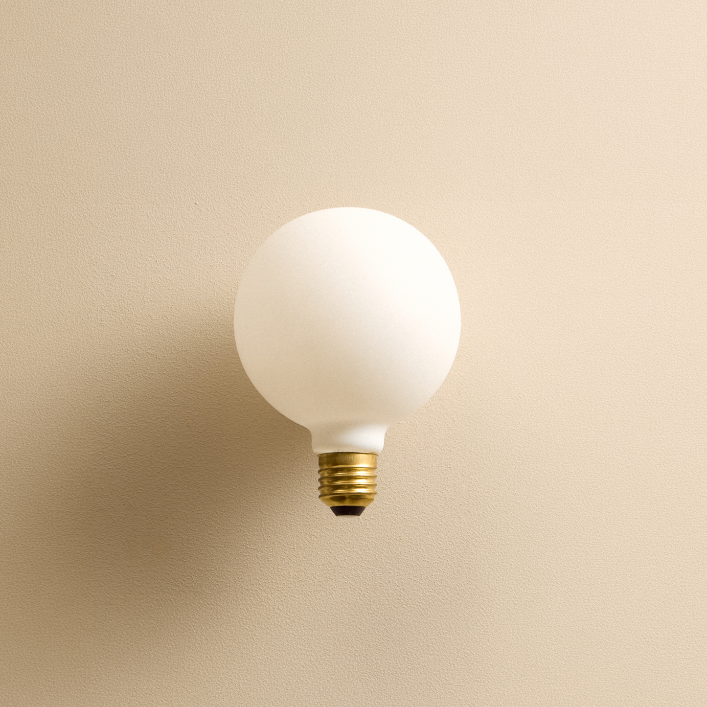 Bower Pendant Light Small in Oyster White + Sphere III