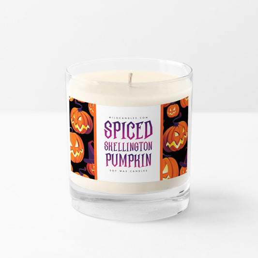 Spiced Skellington Pumpkin Candle