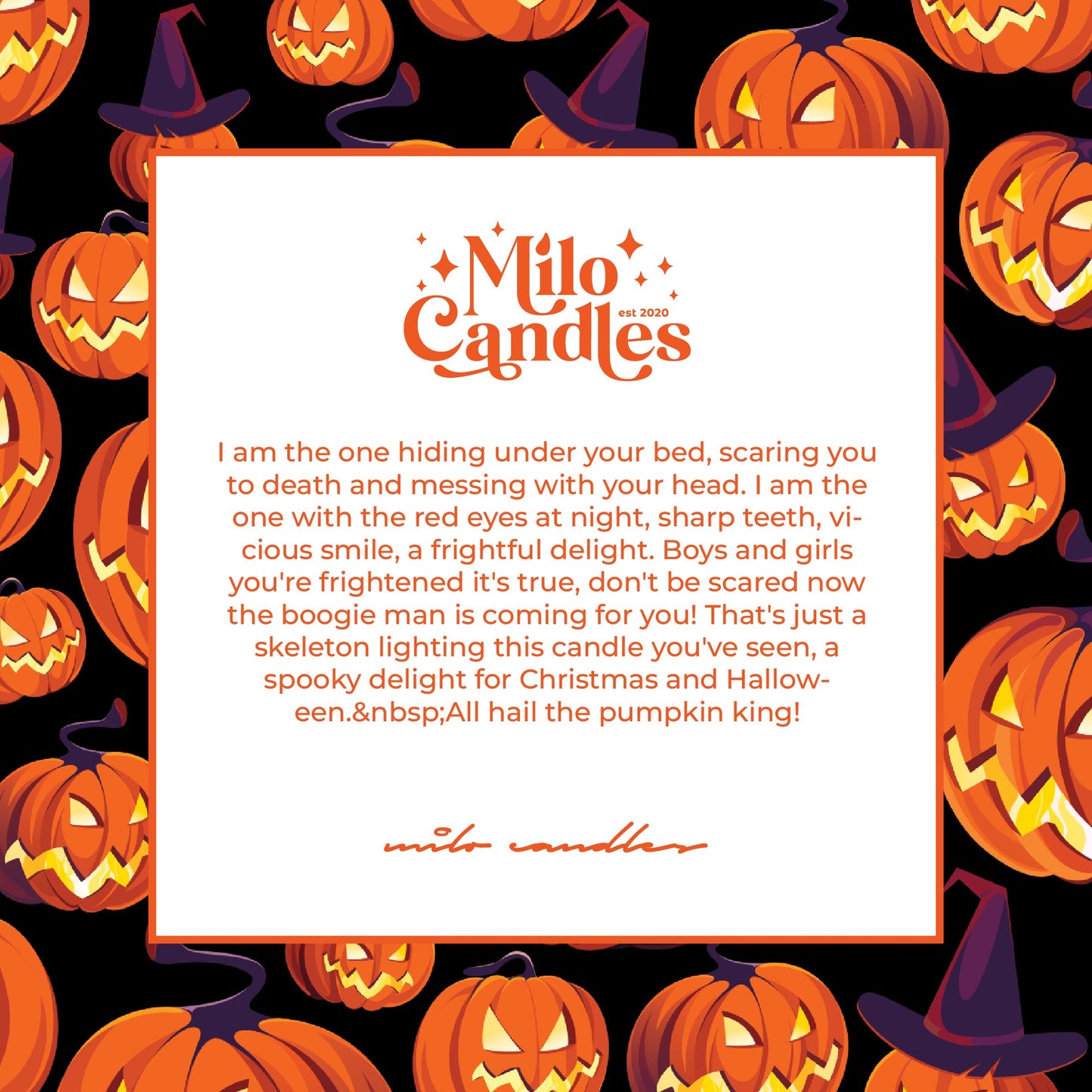 Spiced Skellington Pumpkin Wax Melts