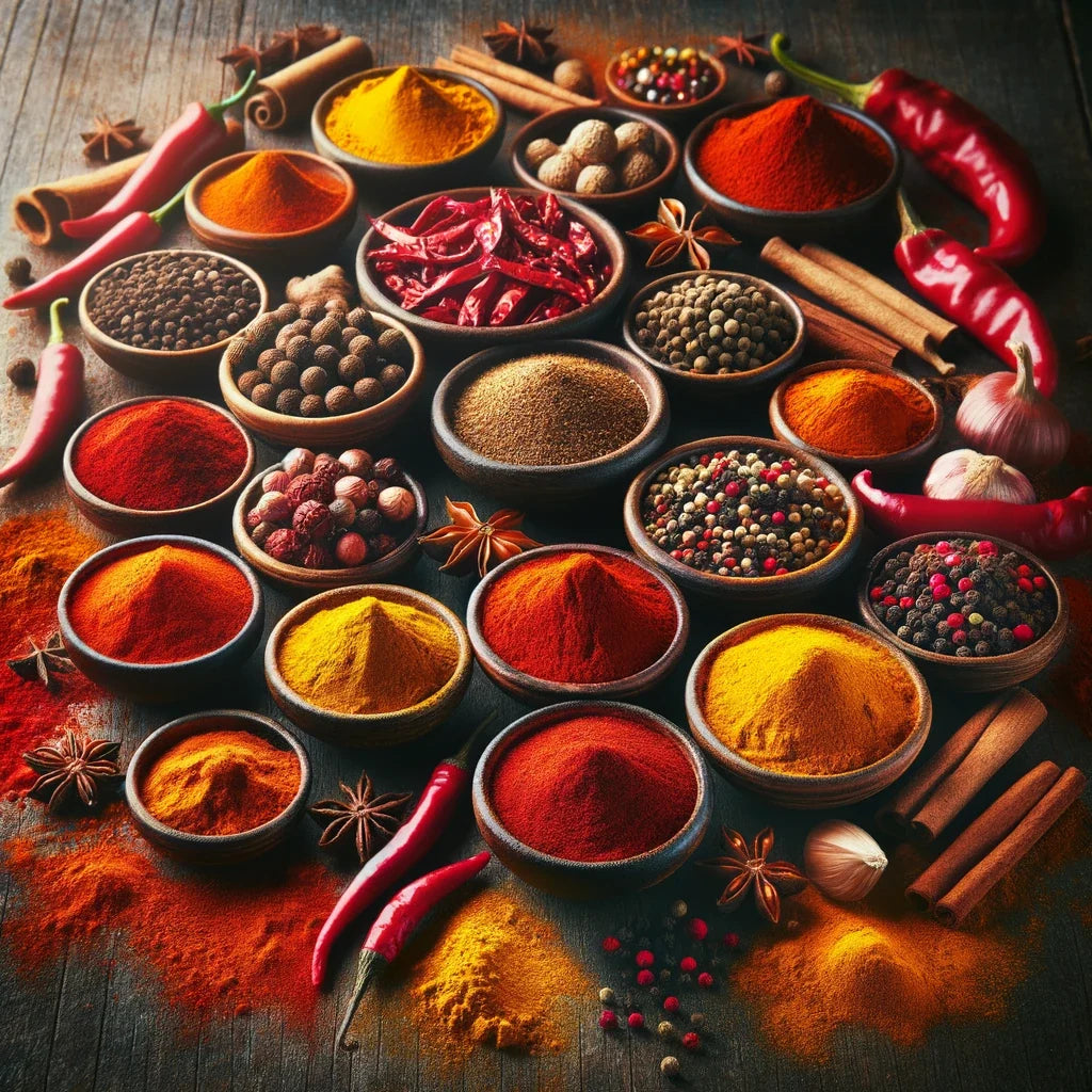 Spice Bazaar Palette Cotton Cushion