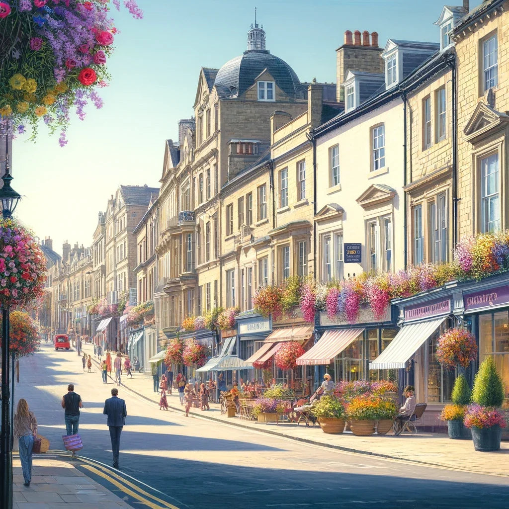 Spring on Montpellier Hill Canvas