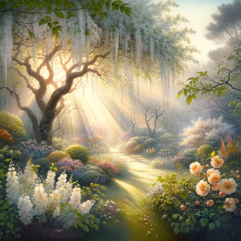Spring's Dawn Serenity Canvas