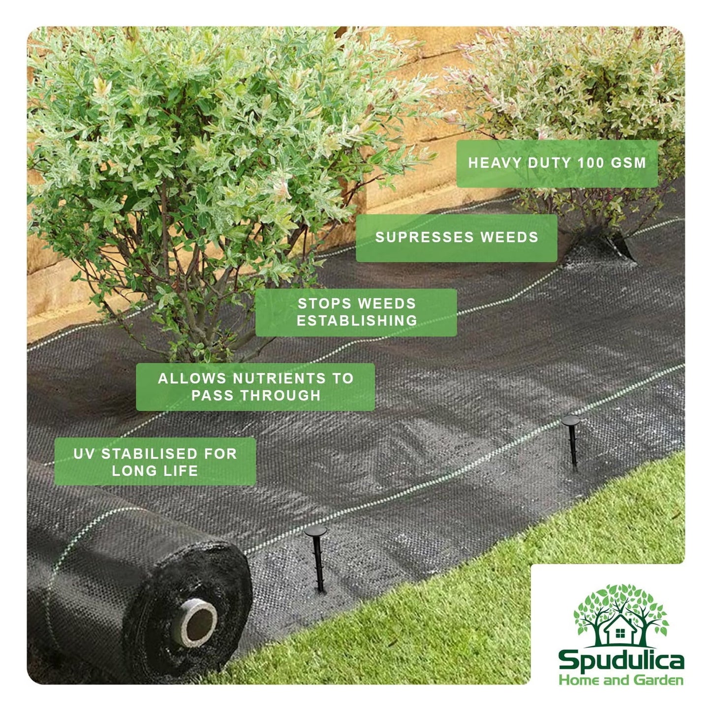 Weed Prevention Woven 2.25m Width