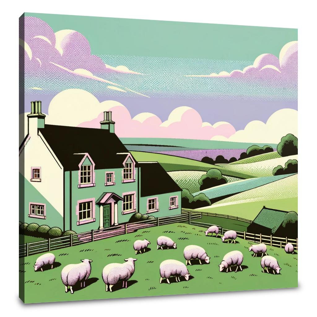 Farmhouse Tranquility Canvas
