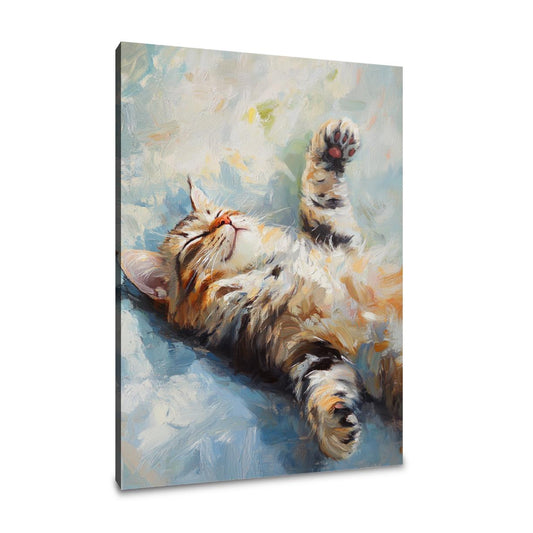 Catnap Stretch Canvas