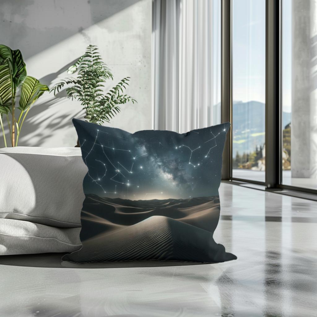 Desert Constellations Cotton Cushion