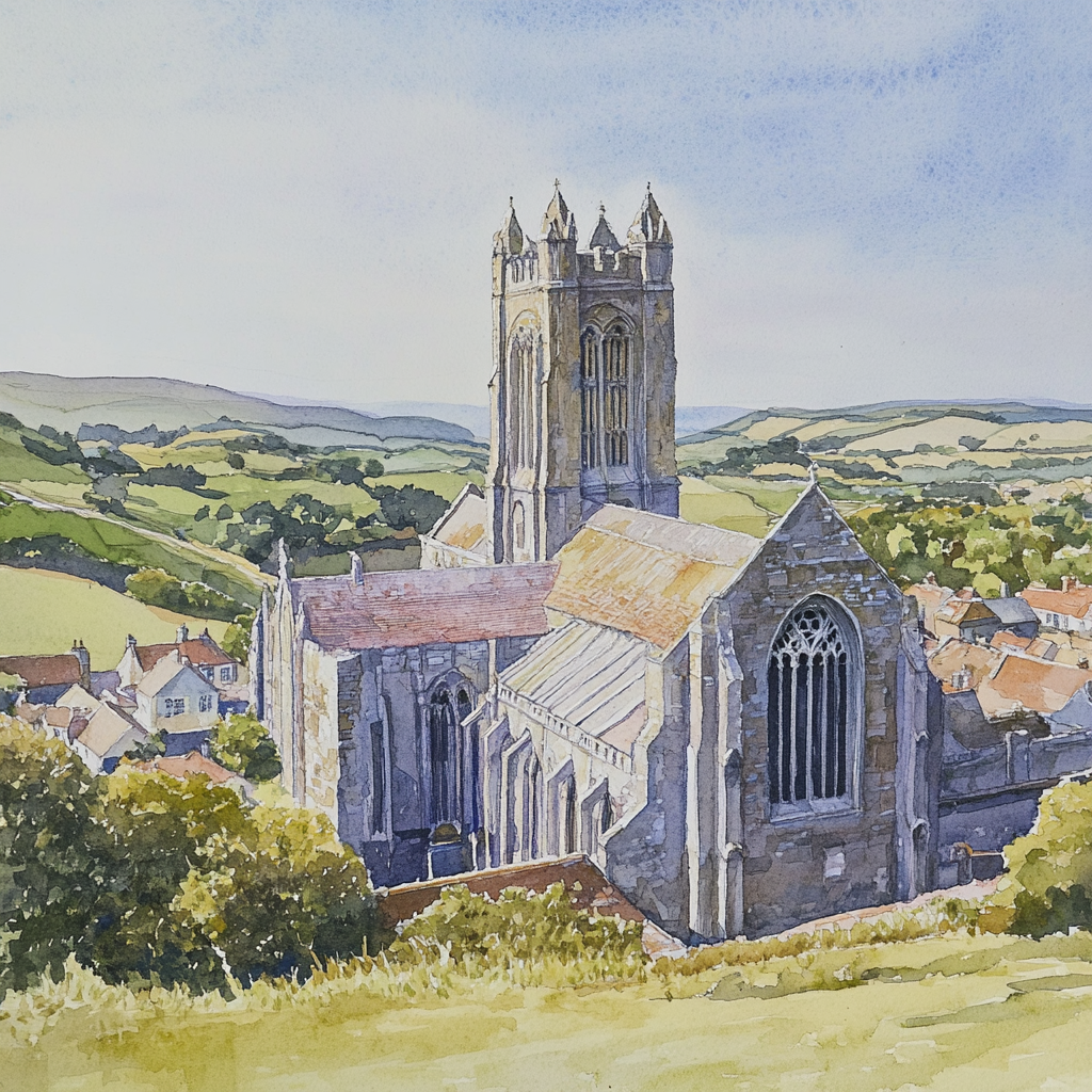 St David's Cathedral Canvas