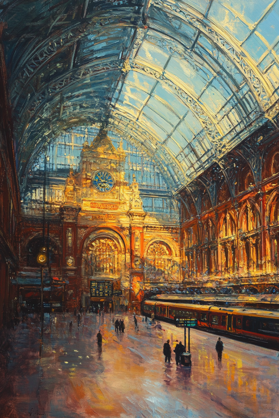 St. Pancras Victorian Canvas