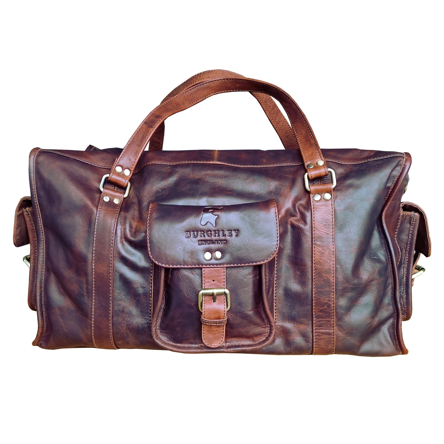 Stamford – Handmade Vintage Leather Travel Bag / Holdall