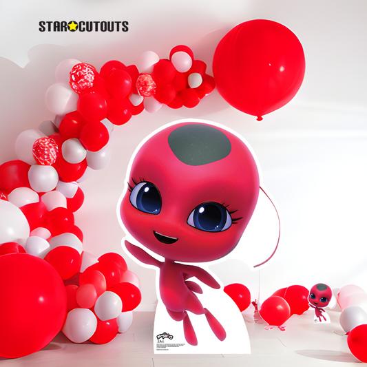 SC4204 Tikki Kwami Miraculous Star Mini Cardboard Cut Out Height 80cm
