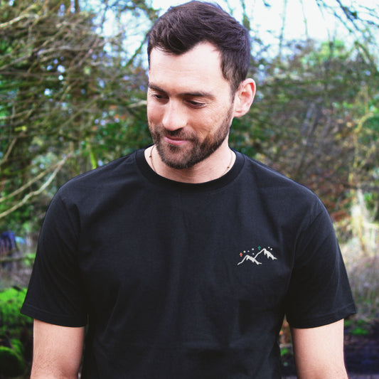 Stargazer Embroidered T-Shirt (Unisex)