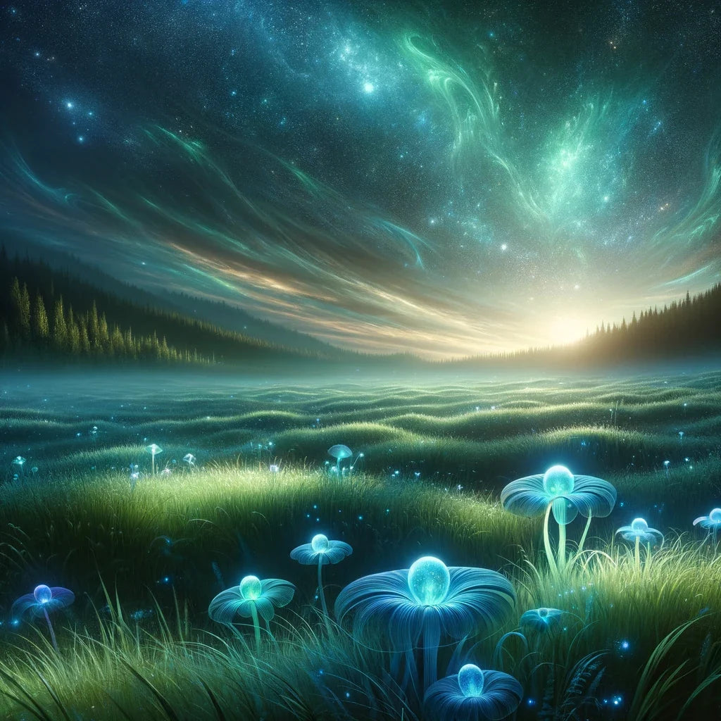 Starlit Meadow Canvas