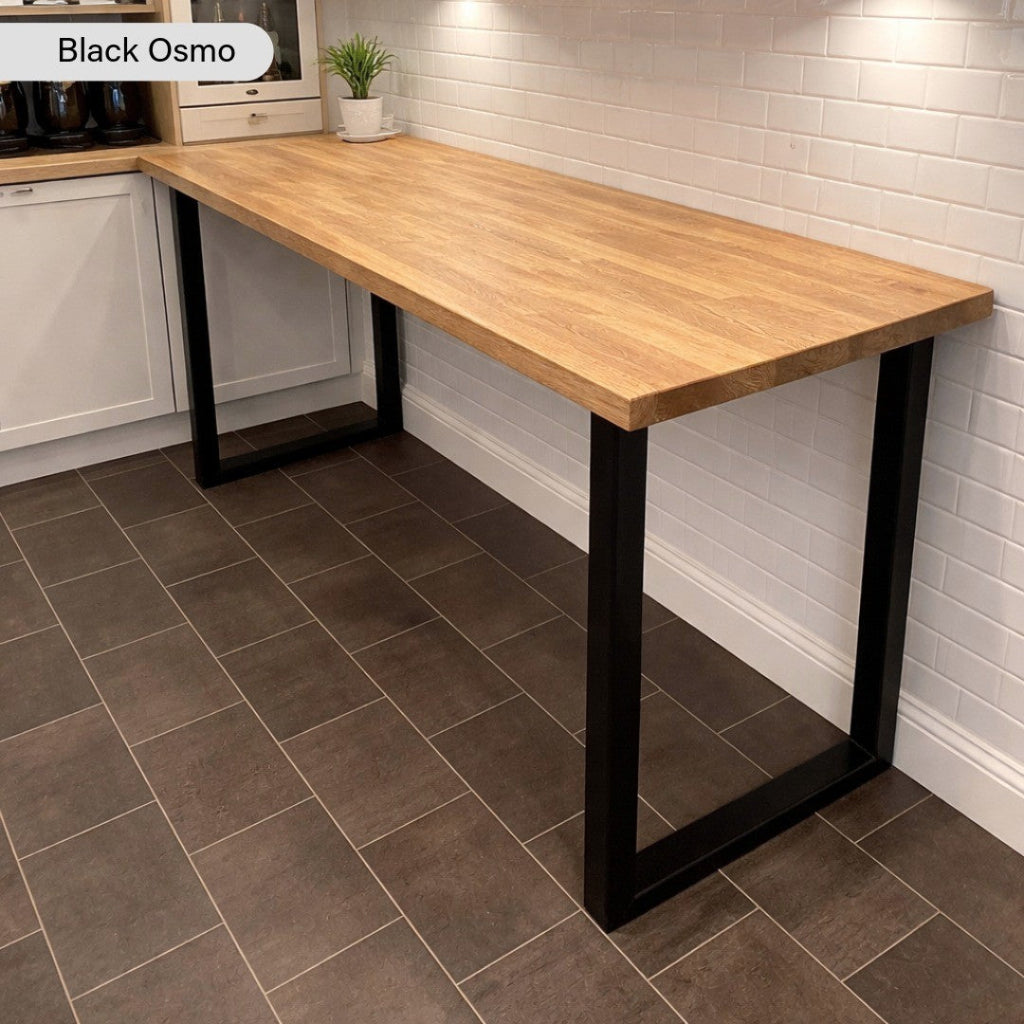 Staved Oak Breakfast Bar