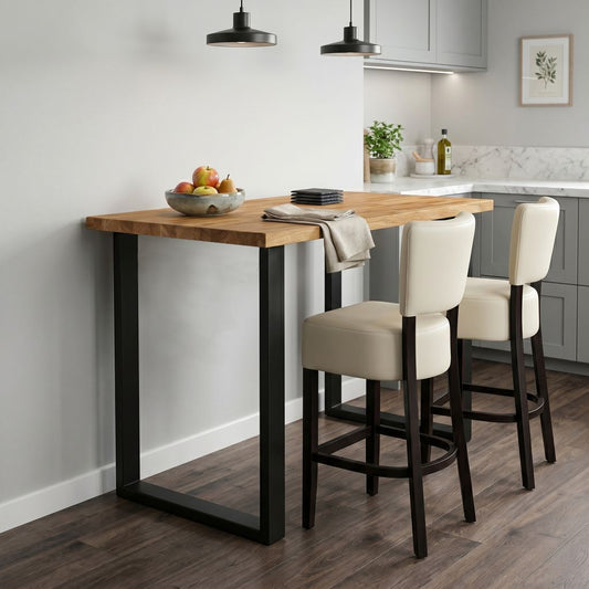 Staved Oak Breakfast Bar