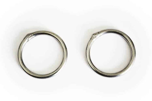 Steel Hammock Rings (x2)
