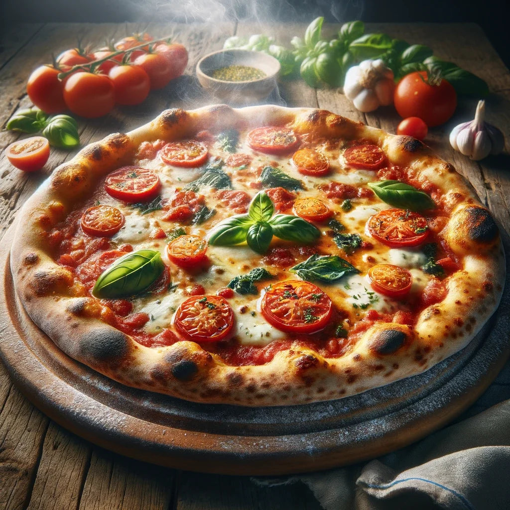 Stellar Italian Pizza Cotton Cushion