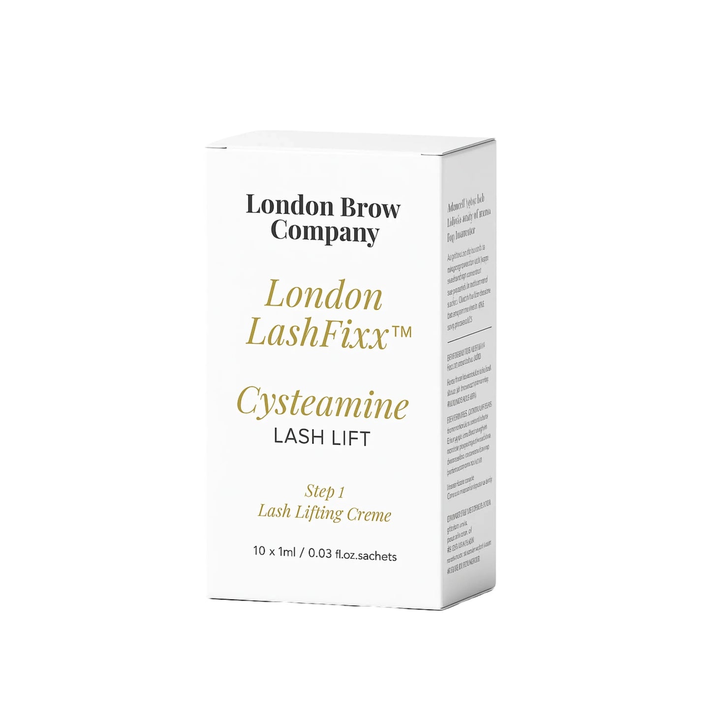 London LashFixx™ Cysteamine Lash Lift System – Korean-Inspired Lash Lifting