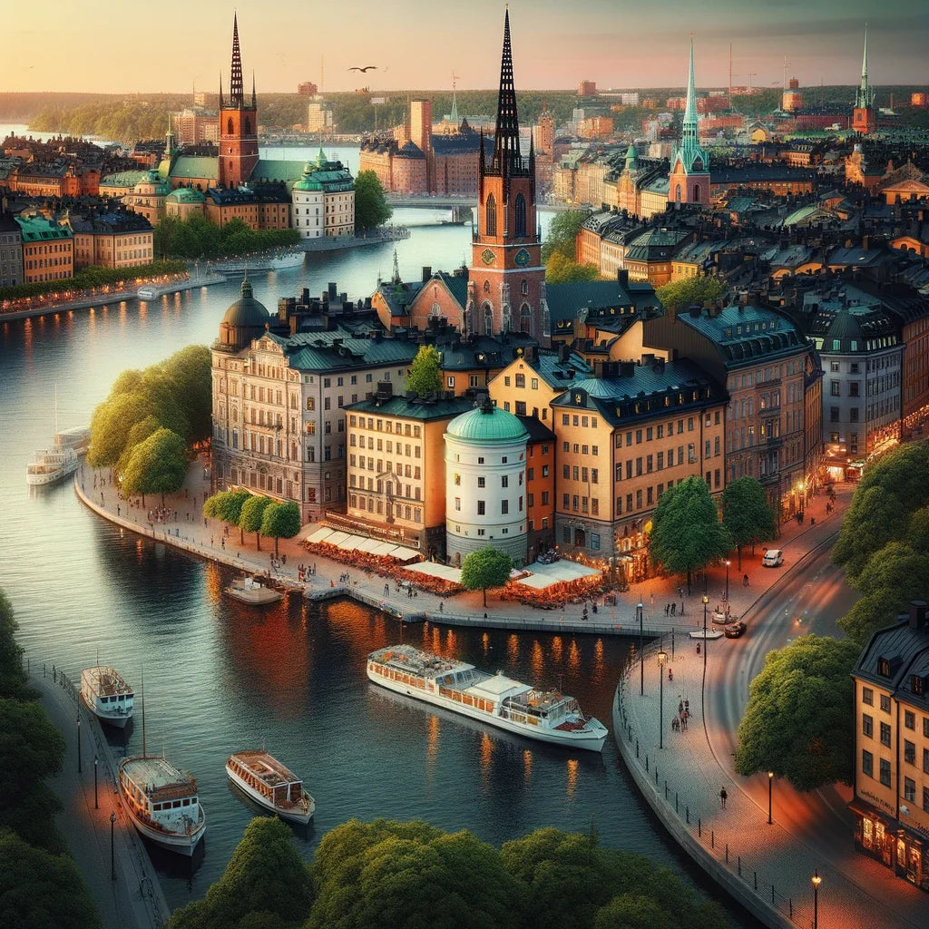 Stockholm Spectrum Canvas
