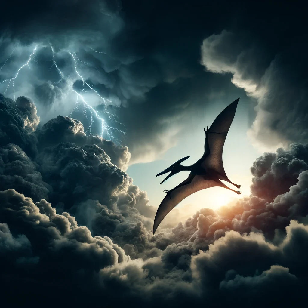 Storm Rider Pterodactyl Canvas