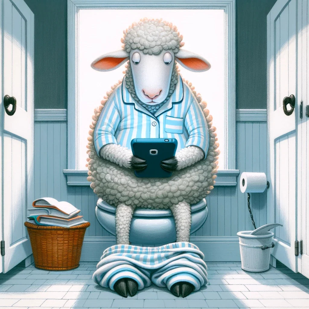 Storybook Sheep Shenanigans Canvas