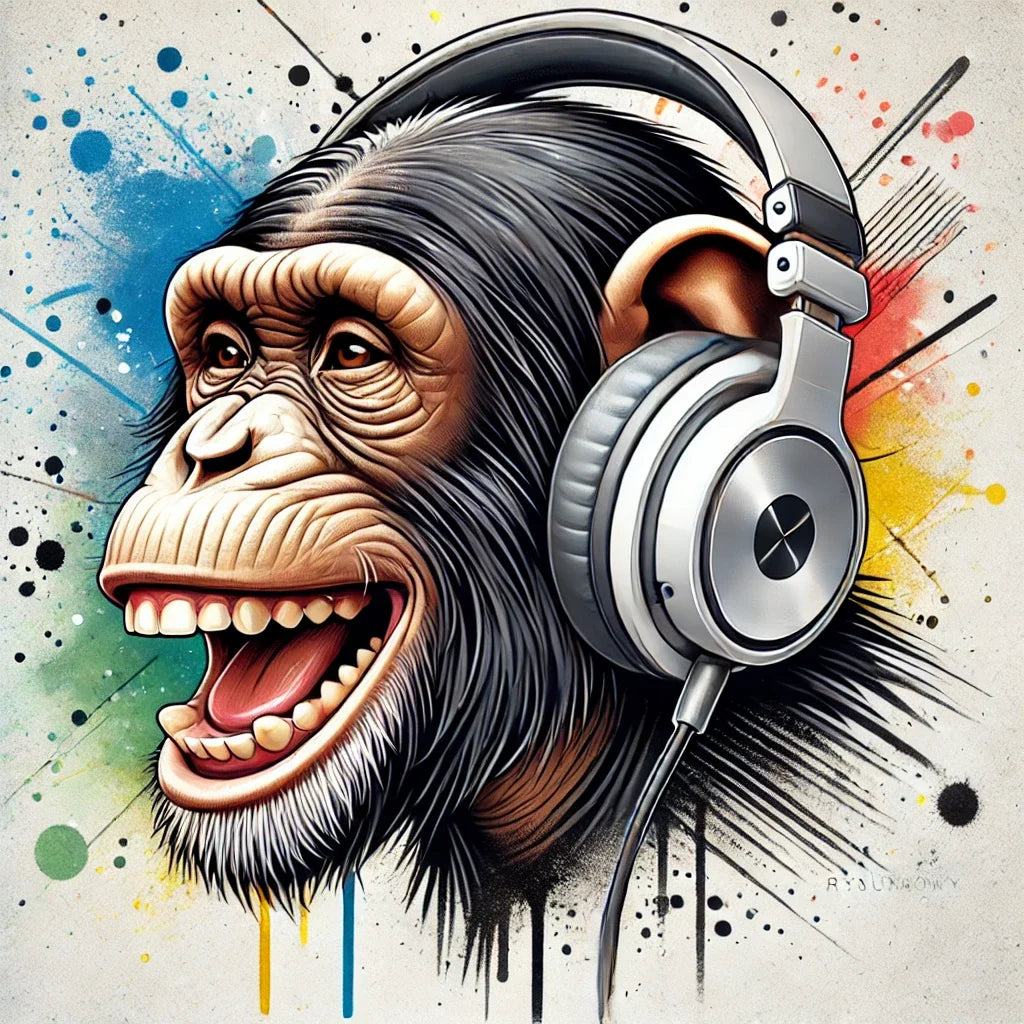 Street Vibe Chimp Canvas