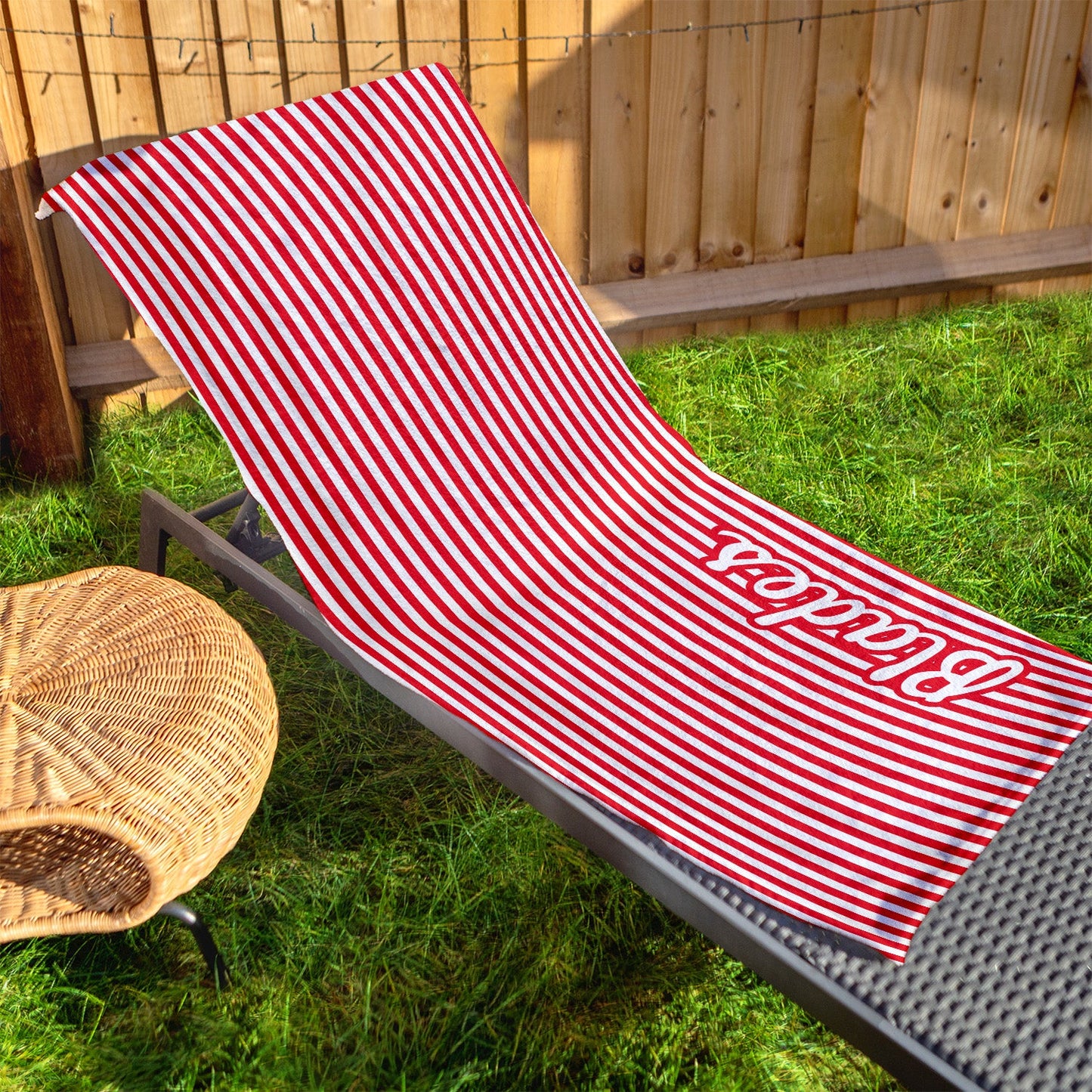 Sheffield - Stripes - Microfibre Retro Beach Towel - 150cm x 75cm