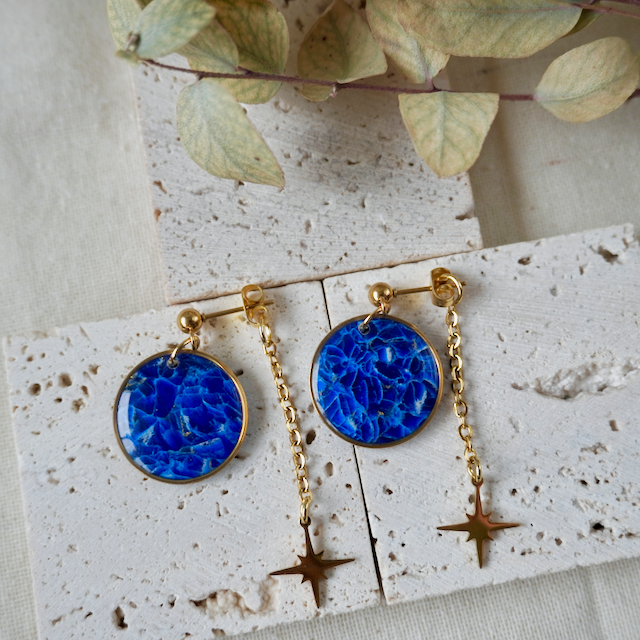 Celestia Stud Disc Star Charm