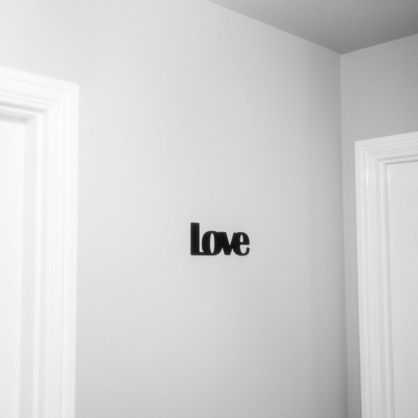 Love Text Wall Art Home Decor Sign