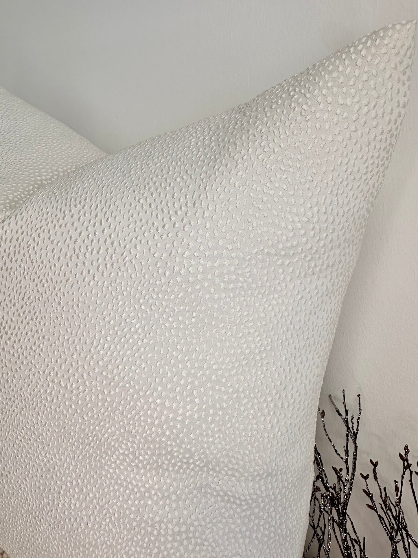 The Couture Cushion - The Ivory Borboletta Style No. 182