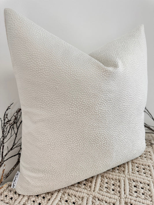 The Couture Cushion - The Ivory Borboletta Style No. 182