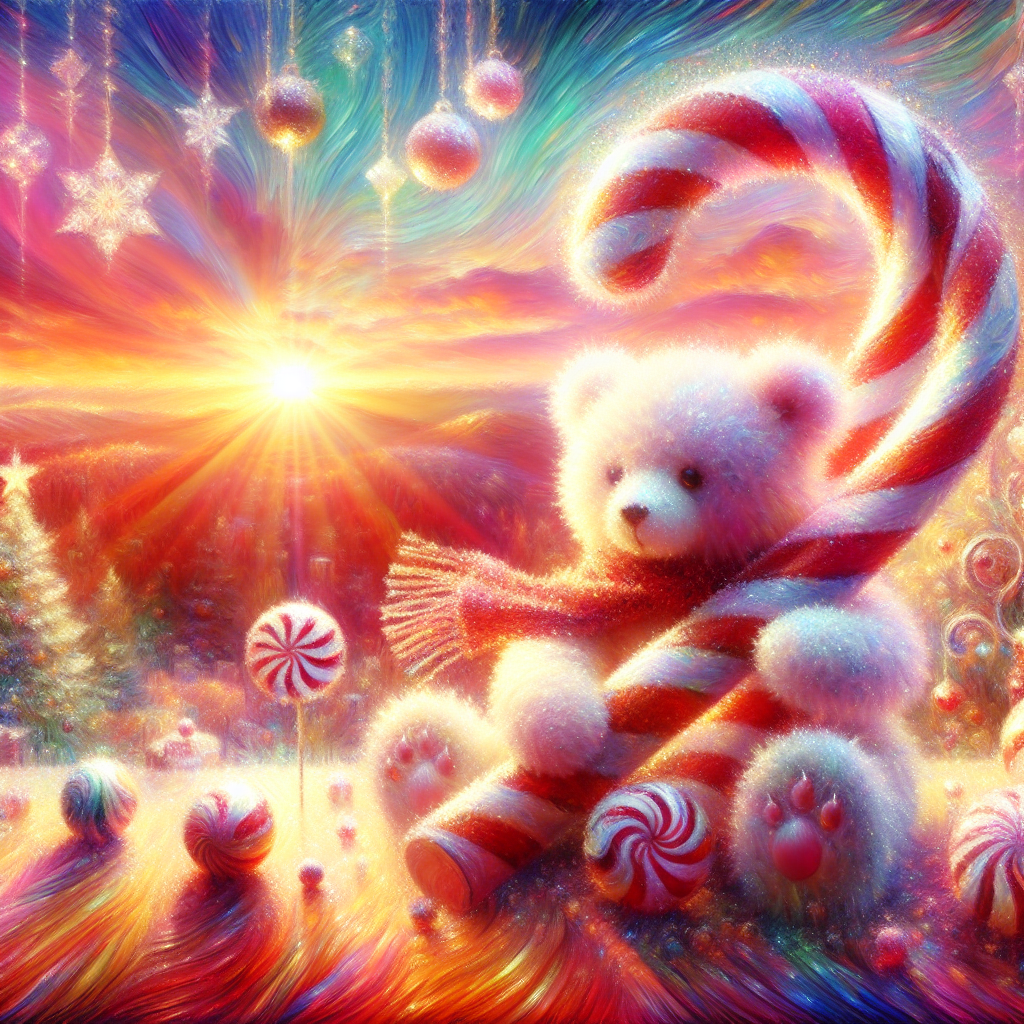 Sugary Sunrise Festivity Canvas