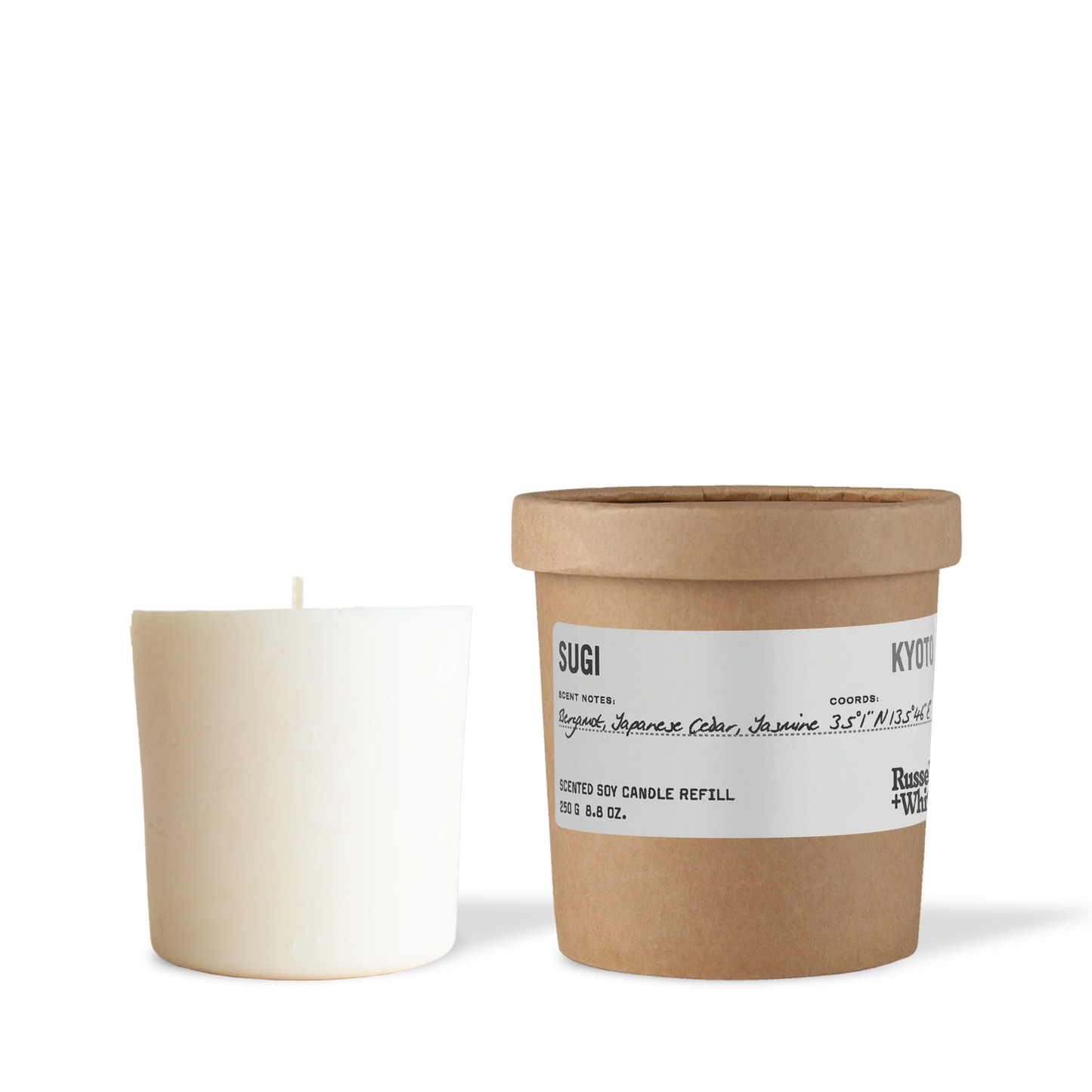 Sugi Scented Candle Refill