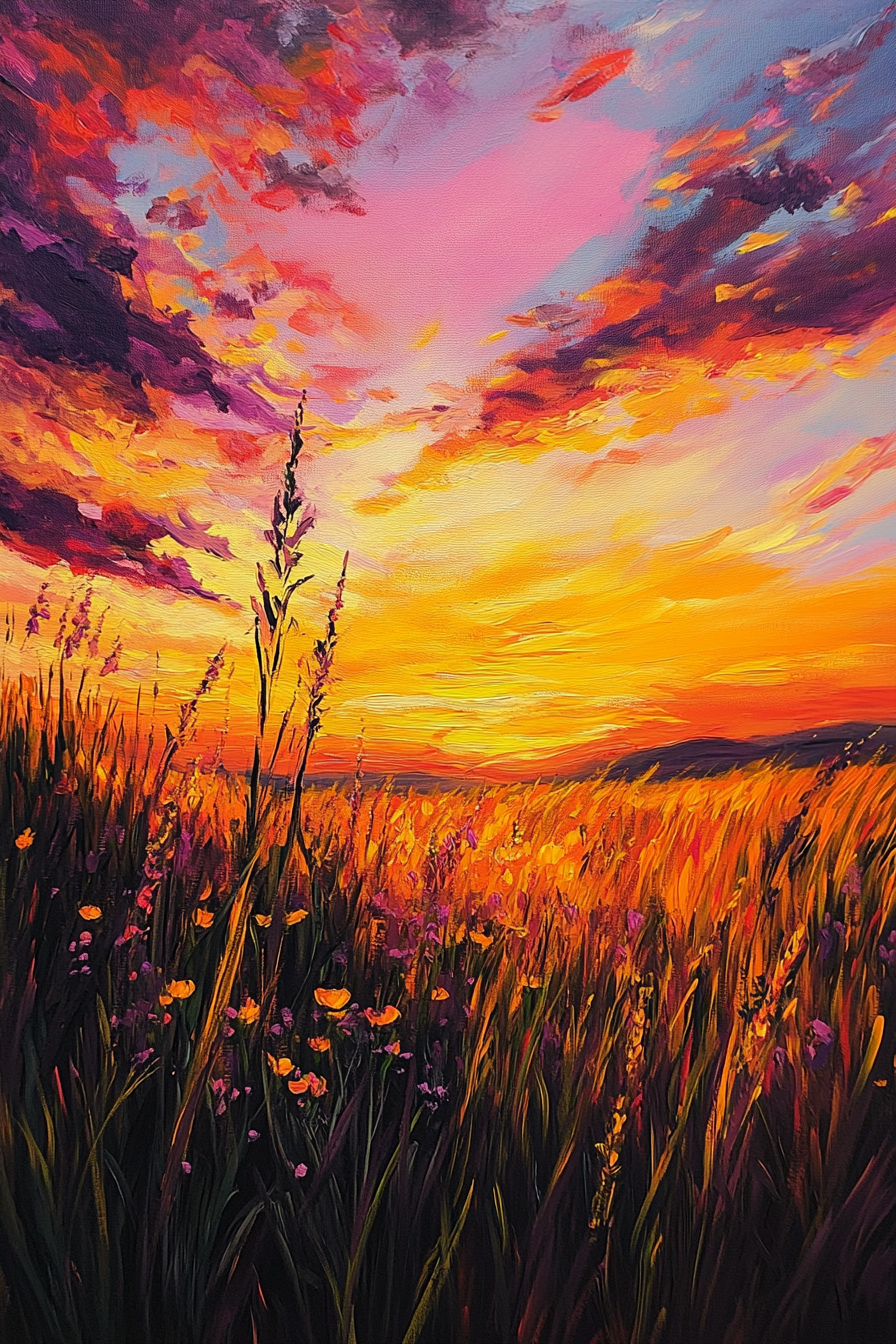 Summer Glow Reverie Canvas